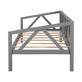 thumbnail image 6 of Sesslife Twin Daybed Frame, Solid Wood Daybed Frame, No Box Spring Needed(Gray), 6 of 10