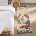 thumbnail image 6 of Runner Area Rug Soft Non-Slip Washable Carpet for Hallway Bedroom Living Room Home Decor 2"x6" Cute Gnome and Red Bird, 6 of 8
