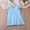 Blue, variant on Dpytoraw Children's Dress Girls' Dress Fly Sleeved Lace Dress Summer Dress Suitable For Children Aged 3 To 8 Girls Dresses Size 3-4 Years