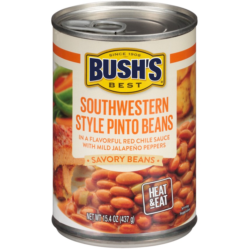 Bush's Southwestern Style Pinto Beans 15.4 OZ (Pack of 3)