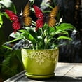 thumbnail image 7 of Sentmoon Iron Butterfly Garden Stake Outdoor Lawn Insert Decorative Garden Sculpture Metal Yard Art for Patio Courtyard Flower Bed Lawn Ornament Weather-Resistant Garden Accent, 7 of 7