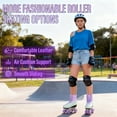 thumbnail image 4 of JZY Adult High-Top Retro Roller Skates, Unisex Glitter Skates for Indoor/Outdoor Use, PU Durable Wheels, Stable Weight Support, 4 of 6