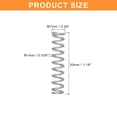 thumbnail image 2 of Uxcell 5Pcs Wire Diameter 0.039", OD 0.28", Free Length 1.18" 304 Stainless Steel Coil Mechanical Compressed Spring, 2 of 7