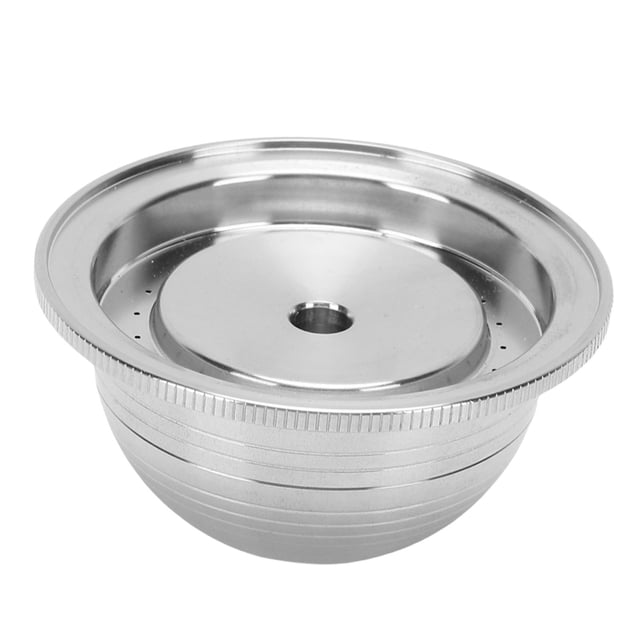 Cápsulas De Café Reutilizables, Filtros De Café Reutilizables De Acero Inoxidable 304 Con Cuchara Y Cepillo De Limpieza, Manteniendo El Sabor Puro, Gran Compatibilidad,