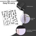 thumbnail image 3 of Carpeta con Sobres para Efectivo yuxing A6 PU Negro, 3 of 5