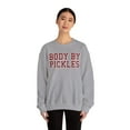 thumbnail image 4 of Pickle Sweatshirt Gifts Crew Neck Shirt Long Sleeve Unisex, 4 of 7