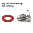 thumbnail image 3 of maskred 2 Pieces Lower Unit Oil Drain Gasket Outboard Engine Replacement Modification Maintenance Spare Part Accessories, 3 of 6
