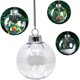 thumbnail image 1 of Bolas navideñas transparentes para llenar 6 cm / 8 cm / 10 cm Bola decorativa de plástico para la decoración del hogar Fiesta de Navidad Decoración de la boda oso de fresa Hogar, 1 of 5
