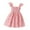 W13Pink, variant on Toddler Girls Sleeveless Sundress Suspenders Dress Easter Dresses Carnival Dance Party Princess Dresses Beach Vacation Clothes Outfit &W02Purple 3-4 Years