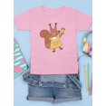 thumbnail image 3 of Squirrel Wearing A Dress T-Shirt Juniors -Image by Shutterstock,  x-Small, 3 of 4