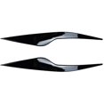 thumbnail image 1 of Cubierta de párpados de cejas para faros delanteros de automóvil, pegatinas de lámpara de pestañas para Focus MK2.5 2008-2011, 1 of 5