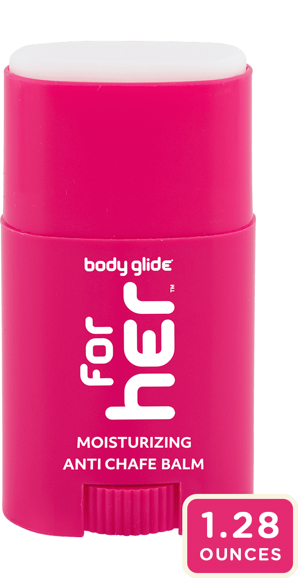 Body Glide For Her Anti Chafe Skin Protectant Balm, 1.28oz