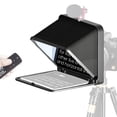 thumbnail image 2 of Fold Prompter Portable Teleprompter For Phone Camera For Live Interview Video For 7.9 Inch Tablet ,Easy setup, Desktop controlled, 2 of 6
