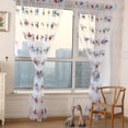 thumbnail image 5 of fankhu Kids Car Pattern Tulle Voile Drape Panel Decorative Articles Sheer Scarf Valances Thin Lightweight Porch Partition for Living Room Kitchen, 5 of 9