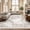 Beige, variant on UERMEI 8x10 Washable Area Rugs for Living Room, Modern Vintage Printed Rug, Vacuum-Friendly, Non Slip Indoor Rug for Bedroom Dining Room Home Decor Carpet, Blue