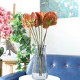 thumbnail image 6 of HAOSHICS 22 "Artificial Anthurium Lily Flowers Permanent Flower,3 Pcs Tropical Imitation Plant Flower Bouquets for Table Centerpieces,Bridal Wedding Festival Decor Flower, 6 of 9