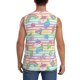 thumbnail image 4 of Balery Cute Unicorn Camisetas sin mangas para hombre, absorbe la humedad y protege contra el mal olor.-Large, 4 of 7