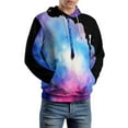 thumbnail image 5 of Galaxy Drip Art Print 3d Sweatshirts Hoodie Fashion Casual Personality Men's Women Street Hoodie Pullovers Long Sleeve Comfortable Top, 5 of 6