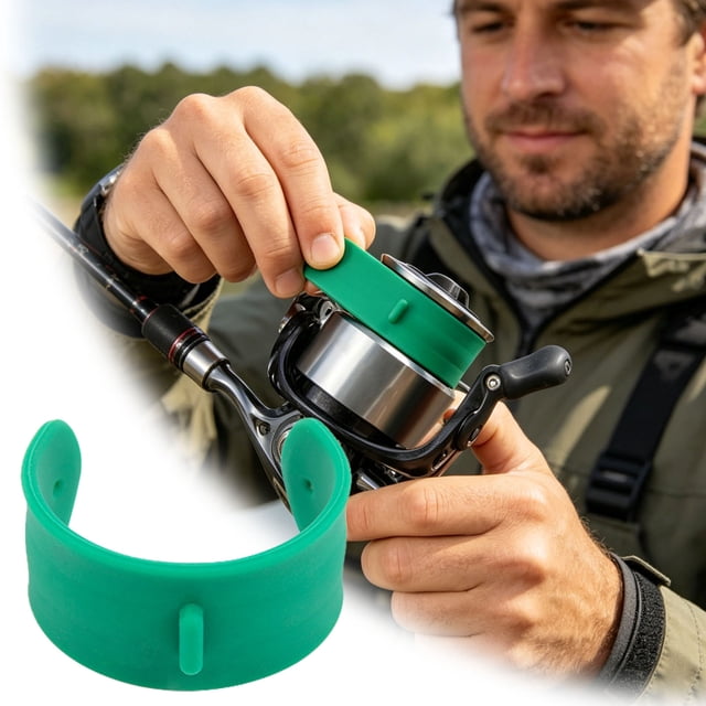 Line And Protector Secure Storage Spool Organizer Tackle For Anglers