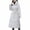 Beige, variant on Women's Cotton Jacket Lightweight Waterproof Long Plus Size Coat Thermal Quilted with Cinched Waist for Winter Commute Travel
