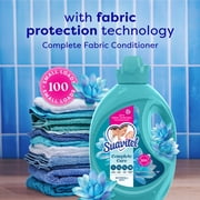 Suavitel Complete Liquid Fabric Softener, Fabric Conditioner, Waterfall Mist Scent, 100 fl oz Bottle