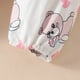 thumbnail image 4 of Odeerbi 0-18 Meses Conjunto Canastilla Niña Oso Lazo Manga Larga Sudadera Larga Cinta Tres Piezas, 4 of 9