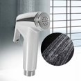 thumbnail image 2 of Juego de rociador de bidé, material ABS resistente a los impactos para un rociado suave y bajo, rociador de bidé de uso multifuncional con fácil instalación, adecuado para limpiar inodoros, regar, 2 of 5