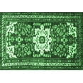 thumbnail image 1 of Ahgly Company Indoor Rectangle Persian Emerald Green Traditional Area Rugs, 6' x 9', 1 of 4