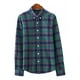 thumbnail image 2 of Camisa De Casual A Cuadros Slim Fit Manga Larga Para Hombre, 2 of 8