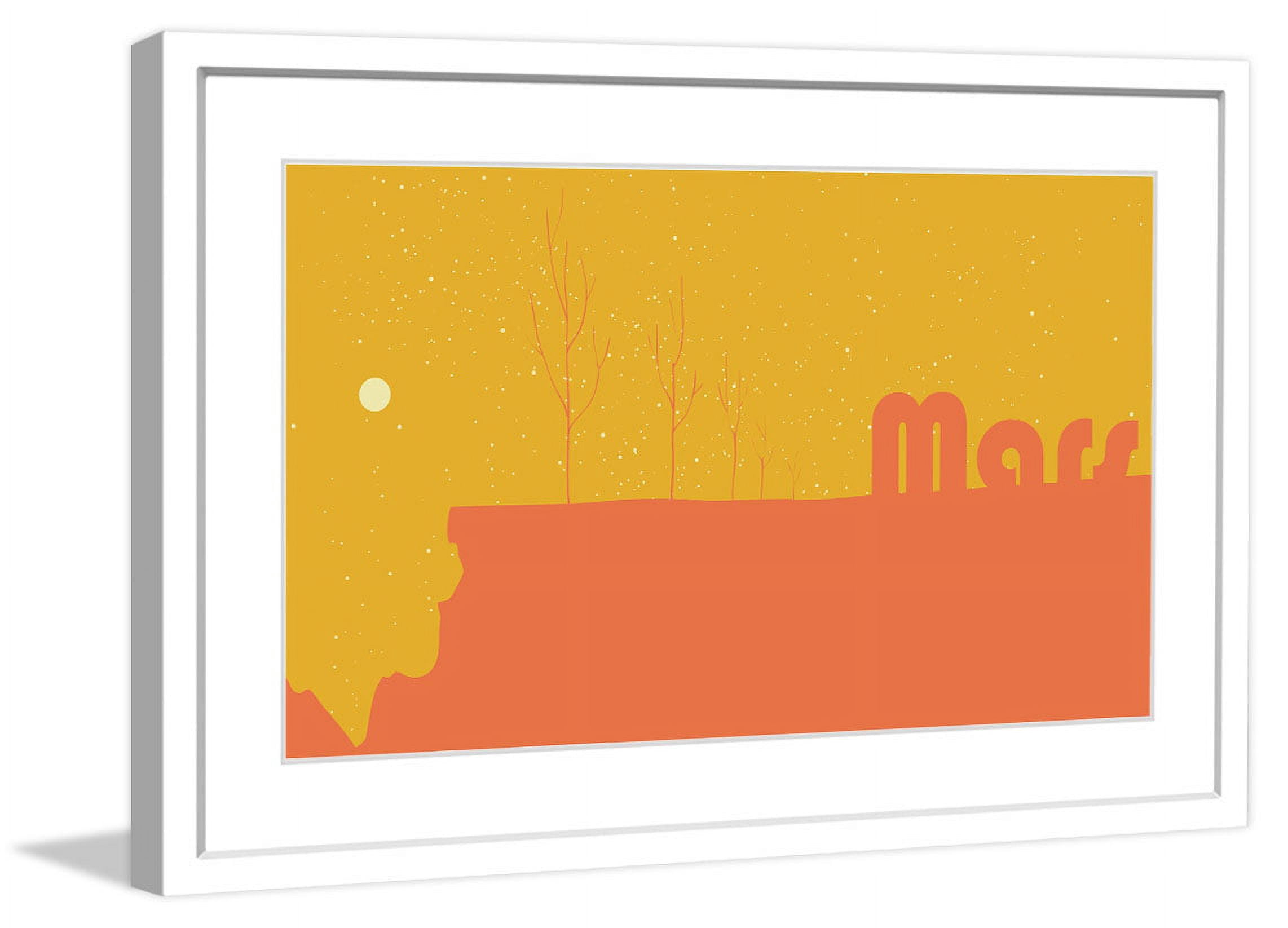 "Mars" Framed Painting Print
