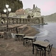 thumbnail image 2 of Blaustein, Alan 20x20 White Modern Wood Framed Museum Art Print Titled - Atrani Caffe - 5, 2 of 4