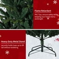 thumbnail image 6 of ChaoLink 7FT Christmas Tree, Artificial Christmas Tree with Metal Stand & 7-Layer Realistic Pine Needles, Indoor, Outdoor Holiday Decor, 6 of 8