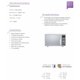 thumbnail image 3 of Mabe - Horno de microondas 1.1. Cuft Espejo - HMM111SEJ, 3 of 5