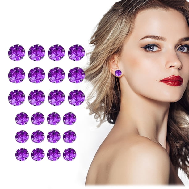 Xihbxyly Juego de Pendientes de Cristal, 12 Pares de Moda con Diseños Geométricos Redondos, Accesorios Únicos de Estilo Ratán, Perfectos para Bodas, Fiestas y Reuniones, Regalos para Mamás, Amigas y
