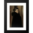 thumbnail image 2 of Albert Edelfelt 12x18 Black Modern Framed Museum Art Print Titled - Portrait of the Artist's Wife Ellan Edelfelt (1896), 2 of 5