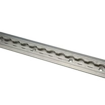 US Cargo Control Flanged L-Track, 8 Ft Aluminum L Track Rail for Recessed Installation for  Versatile Trailer Tie Down Track in Enclosed Trailers, Utility Trailers or Truck Beds