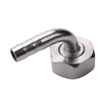 thumbnail image 4 of 2X Robinet de Robinet à Bière avec Coude de Barbier 8mm, Plaque Chromée Laiton G5/8 pour Robinet Réglable Distributeur de Bière, 4 of 8