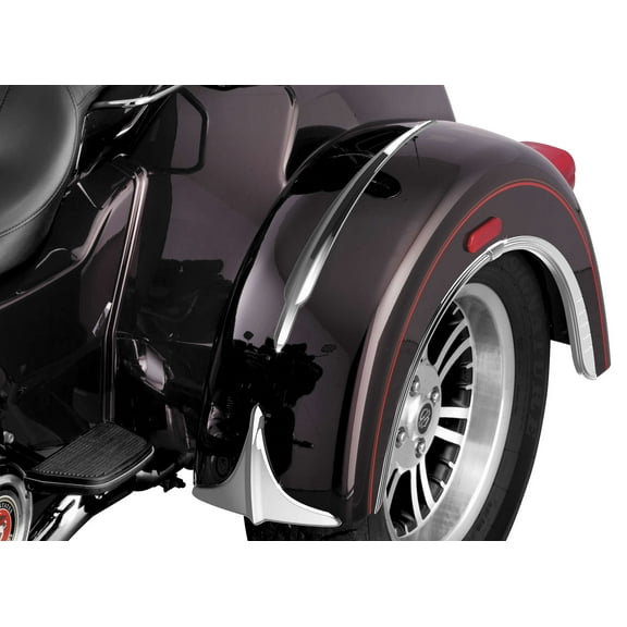 Kuryakyn Rear Fendr Accents Leading Edg 7217 New