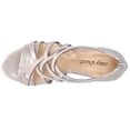 thumbnail image 2 of Sandalia Easy Street Bee para mujer con tacón, 6 cm, color natural iridiscente, 2 of 6