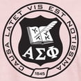 thumbnail image 3 of CafePress - Alpha Sigma Phi Black And White Seal T Shirt - Women's Classic T-Shirt, 3 of 4