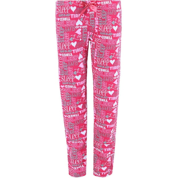 Roll Outta Bed  Print Sleep Pants (Women's Plus)