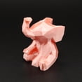 thumbnail image 5 of Clever Contraption Baby Elephant Figurine – Low Poly Animal Statue, PLA Plastic Home Decor, 5 of 9