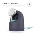thumbnail image 4 of Soporte de base de carga de silicona AHASTLE para Apple Watch, 4 of 7