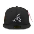 thumbnail image 2 of Men's New Era x Alpha Industries  Black Atlanta Braves 59FIFTY Fitted Hat, 2 of 5