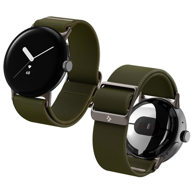 Banda para Reloj Spigen Lite Fit Nylon Solo Loop 41mm Caqui - Google Pixel Watch 4/3/2/1