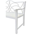 thumbnail image 4 of Decorative Garden Bench / With Floral Design / Comfortable for 2 - 3 People, 4 of 4