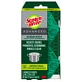 thumbnail image 2 of Scotch Brite Heavy Duty Advanced Scrubbers Hexagon 2 Count Green, 4 Pack, 2 of 8
