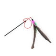 thumbnail image 2 of Methold Juguetes para gatos hechos a mano, cabeza de repuesto, entrenamiento interactivo, relleno interactivo, varita colgante, juguete para Suministros para gatos, 2 of 6