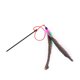 thumbnail image 5 of sweethay Juguetes para gatos cabeza de repuesto juego interactivo entrenamiento divertido Teaser relleno interactivo colgante varita de alambre Suministros para gatos, 5 of 6