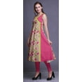thumbnail image 3 of Bimba Women Kurtas Ethnic Printed Angrakha Style Summer Wear Tops For Women, 3 of 6